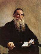 Ilya Repin Portrait of Leo Tolstoy china oil painting artist
